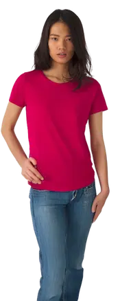 Tee-shirt femme col rond basique et moderne à personnaliser